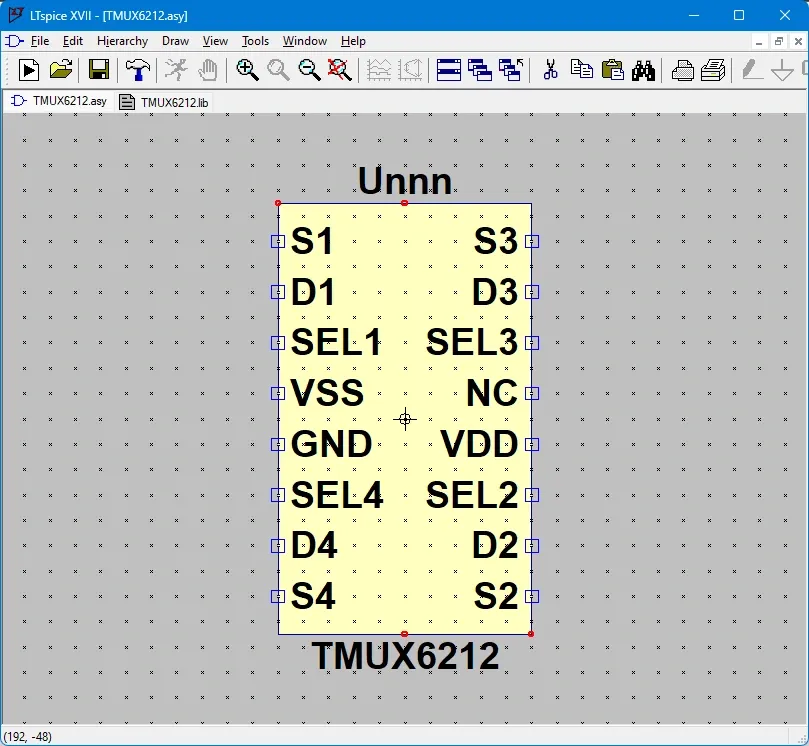 The generated symbol