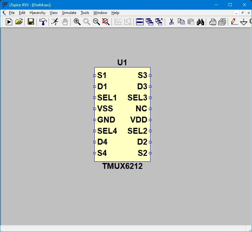 The symbol placed on a schematic