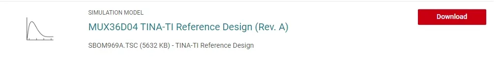 The TINA-TI reference design download on the product page